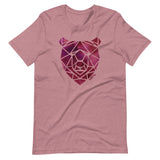 Unisex Burgundy Watercolor Bear T-Shirt