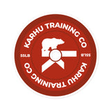 Karhu Weight Plate Sticker - Red 55lbs