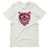 Unisex Burgundy Watercolor Bear T-Shirt