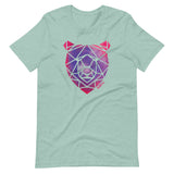 Unisex Purple-Pink Watercolor Bear T-Shirt